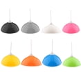 thumbnail image 2 of Semi-circular Ceiling Light Shade Cover Pendant Lampshade Fixture Green, 2 of 8