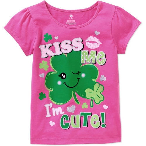 st patrick's day toddler girl shirts