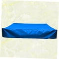 thumbnail image 4 of NIYANGLE 1Pack Square Sand Box Cover for Kids in Blue with Foldable Design, 4 of 7