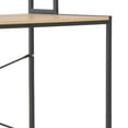 thumbnail image 5 of vidaXL Computer Desk Black and Oak 120x60x138 cm, 5 of 5