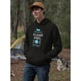 thumbnail image 2 of Old School Apparel . Hoodie Men -Image by Shutterstock, Male 3X-Large, 2 of 4