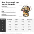 thumbnail image 5 of Goofa Cute Cat Cartoon Printed Men's Casual Short-sleeved Shirt,Lightweight Breathable Button-down,Summer Casual men's top,Versatile Fashion shirt-XX-Large, 5 of 7