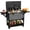 Grey, variant on SENYUM Upgrade Patio Rolling Ice Chest Large Cooler Cart with Wheels, Portable Mobile Outdoor Coolers Bar Cart with Storage Shelf & Bottle Opener for Drinks, Party, Camping, Backyard, Deck, BBQ