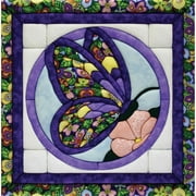 Quilt Magic® Colorful Butterfly No-Sew Quilt Kit
