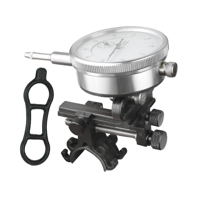 Bike Wheel Truing Stand, Calibration Stand Rim Adjustment Tools Bike Tire Truing Black With Gauge