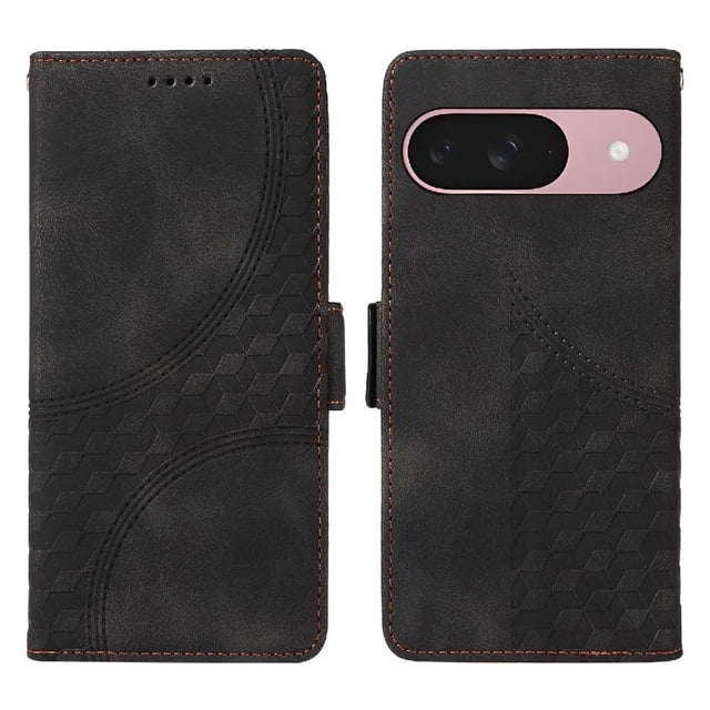 Funda GANGXUN para Google Pixel 9A con diseño acolchado elegante, cuero PU, protección total y ajuste preciso