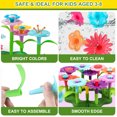 thumbnail image 6 of Toddler Toys, 109Pcs Flower Garden Building Toys for Girls 3 4 5 6 7 Years Old, Upgrade DIY Building Stacking Toys, STEM Preschool Educational Toddler Toys Brain Development Kindergarten Kids Toy, 6 of 7