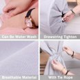 thumbnail image 4 of SHAR 3 Pack Fan Dust Cover All-inclusive, Round Electric Fans Protective Cover, Floor Standing Fan Cover Protector, for Standing Floor Fans, 4 of 5