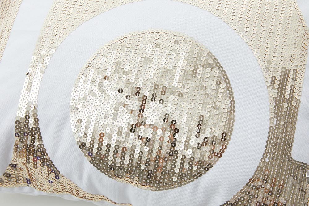 Holiday Time Joy Decorative Cushion in Gold