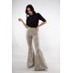 thumbnail image 1 of Leggins acampanados snake print AMAD Casual para mujer Talla L, 1 of 5