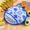 Talavera Blue, variant on Weiyi-EC Tortilla Warmer Pouch Mexican Pattern Microwavable Insulated Cloth 2 Pack