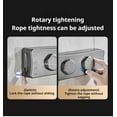 thumbnail image 6 of Retractable Twin Clothesline, Wall Mounted Stainless Steel Clothes Dryer, 6.7 ft, 6 of 8