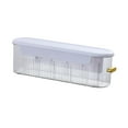 thumbnail image 2 of Caja de almacenamiento de calcetines Macarena Organizador de almacenamiento montada en la pared blanco, 2 of 8