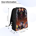 thumbnail image 4 of Invader Zim Backpack Lightweight Unisex Basic Daypack Bookbag Laptop Satchel Rucksack For Travel School Office Daily, 4 of 8