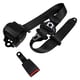 thumbnail image 1 of Cinturón De Seguridad De Coche De 3 Puntos, Cinturón De Seguridad Retráctil Automático Para Autobuses Go Kart, Negro Sunnimix Cinturones de seguridad para automóviles, 1 of 8
