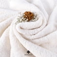 thumbnail image 5 of Hencely 18-Piece Turkish Cotton Towel Set – 6 Bath Towels, 6 Hand Towels & 6 Washcloths – Soft, Absorbent, Quick Dry – White, 5 of 7