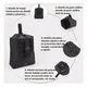 thumbnail image 5 of 2pc Bolsa Táctica Militar Bolsa Recuperadora Táctica Camping Lab.G,  Negro, 5 of 5