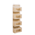 thumbnail image 1 of Hanging Storage Bag with Pockets, Over Door Wall Mounted Organizer for Home Closet Bathroom, 1 of 7