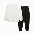 thumbnail image 7 of NOLDARES 2pcs Toddler Baby Boy Fall Winter Clothes Print Long Sleeve Sweatshirt Tops Casual Pants Set Little Kids Outfits Clothing(Light Gray,3-4 Y), 7 of 7