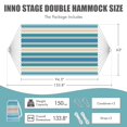 thumbnail image 2 of Hamaca doble brasileña INNO STAGE 340 x 160 cm, azul, 2 of 9