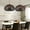 Black, variant on UEEYAC Wabi Sabi Style Retro Dining Room Chandelier Rattan Zen Pendant Light