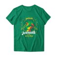 thumbnail image 4 of Binmer Ladies Independence Day Day Printed Round Neck Short Sleeve T-shirt Loose, 4 of 4