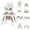 Beige, variant on INFANS 9 in 1 High Chair, Convertible Baby Highchair for Babies and Toddlers, Table and Chair Set Building Block Infant Dining Booster Seat, Kids Stool with Activity Children Play Kitchen