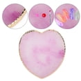 thumbnail image 4 of Delicate Resin Heart Styling Nail Art Palette Colorful Paint Drawing Color Dish(Purple), 4 of 10