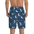 thumbnail image 3 of Daiia Sea Sharks Mens Woven Stretch Pajama Short,Short Pajama Pants-X-Large, 3 of 9