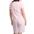 thumbnail image 2 of Karen Neuburger Womens V-Neck Knit Bermuda Pajama Set Style-RLK0198, 2 of 6