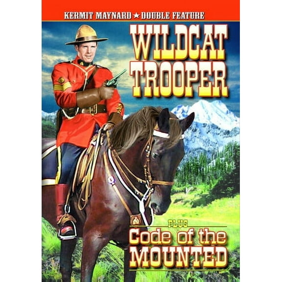 Wildcat Trooper / Code of the Mounted (DVD), Alpha Video, Western