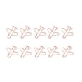 thumbnail image 1 of Airplane Shaped Paper Clips, Metal Lightweight Planner Clips Multipurpose Cute Paperclips for Documents, Notebooks, Scrapbooks, 1 of 7