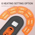 thumbnail image 3 of Hand Warmers Rechargeable, Portable Graphene Hand Warmer Pouch with 10000mAh Power Bank, Pink Heated Gloves with 6 Adjustment Levels, Fast Heating Hand Warmers for Women, Men, Kids, Xmas Gifts, 3 of 7