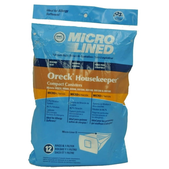 Oreck Housekeeper Canister Vacuum Bags 58-2421-04