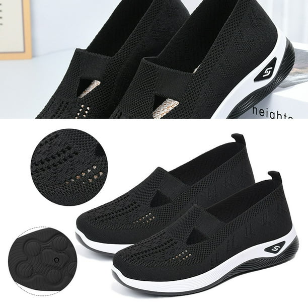 Deporte transpirables y cómodas zapatos para en casa zapatos malla casuales antideslizantes con suela suave (G-SK8 (bolso transfronterizo) 39)