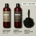 thumbnail image 5 of Papatui Holiday Gift Set - Men's Care Shower Pack, Lush Coconut Scent, 18 oz Shampoo Conditioner, Body Wash, Loofah, Limited Edition, 5 of 11