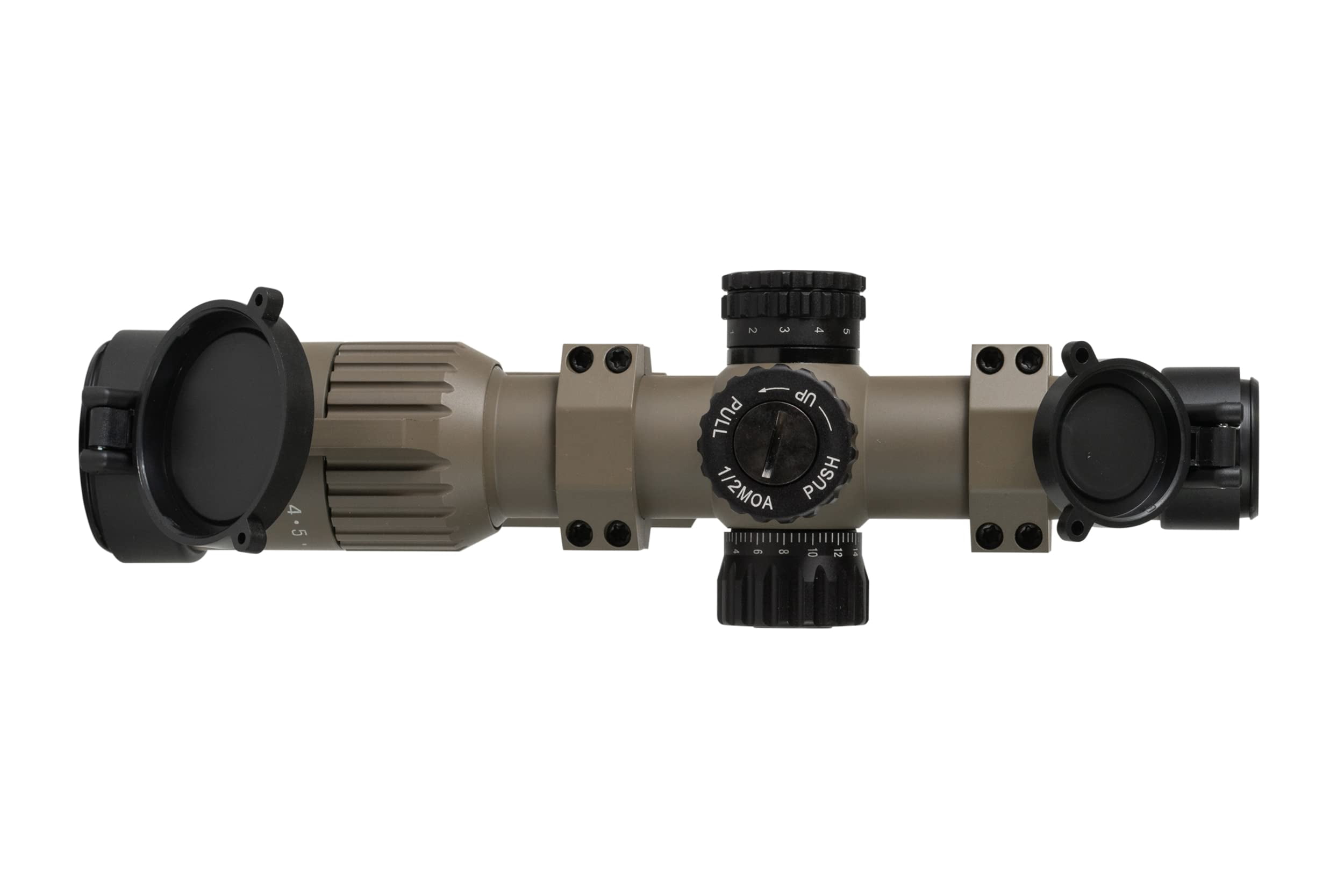 Monstrum Spectre 1-6x24 LPVO Rifle Scope | Flat Dark Earth