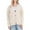 Beige, variant on Women’s Sweaters, Slouchy Cardigan Jacket Style Short Sweater Coat Loose Fit Top for Casual Layering