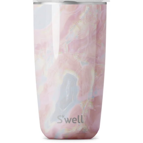 S'well Stainless Steel Tumbler - 18 Fl Oz - Geode Rose