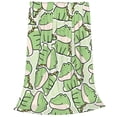 thumbnail image 2 of Fotbe Cute Crocodile Manta de Franela Acolchonada con Estampado, Súper Suave y Esponjosa, Extra Grande para Sofá, Cama, Uso Todo el Año-60"x50", 2 of 7
