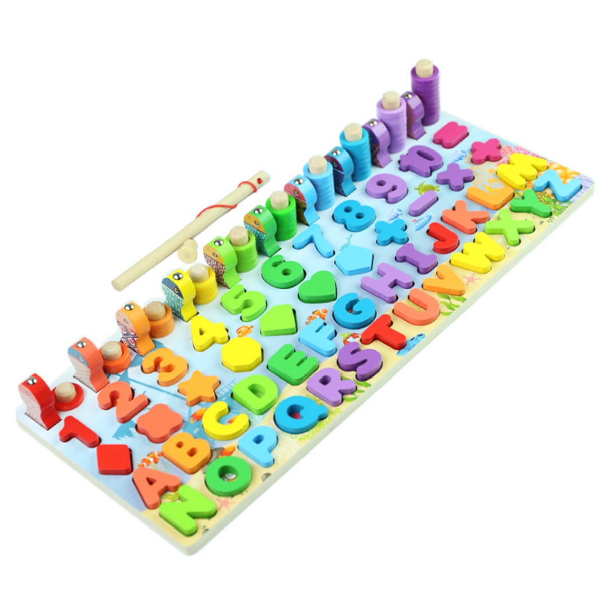 Wooden Animal//Shapes//Letters//Numbers Shapes Puzzles Jigsaws Kid Educational Toys