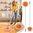 thumbnail image 1 of Xihbxyly Trapeador para Lavado de Autos, Cabezal de Tela Coral Girasol, Gran Poder de Absorción, Fácil Instalación, Diseño Giratorio de 180°, Multiusos para Bañeras, Espejos, Techos, Hogar y Personas, 1 of 1