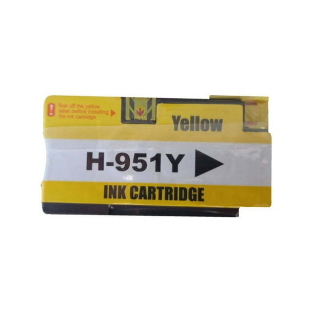 Cartucho de tinta HP 951 XL amarillo compatible para 1500 impresiones