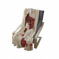 thumbnail image 4 of Alice in Wonderland Soft Flannel Fleece Blanket, Queen Cards Playing Alice Character in Fictional Fairy Tale Print, Cozy Plush for Indoor and Outdoor Use, 60" x 80", Red Brown Ecru, by Ambesonne, 4 of 6