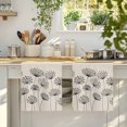 thumbnail image 4 of Farmhouse Dandelion Kitchen Towels Set of 3, Spring Modern Country Flower Black Beige Absorbent Dish Towels for Kitchen, Microfiber Hand Towel, Quick Drying Tea Towel for Cleaning Dishcloths, 4 of 7