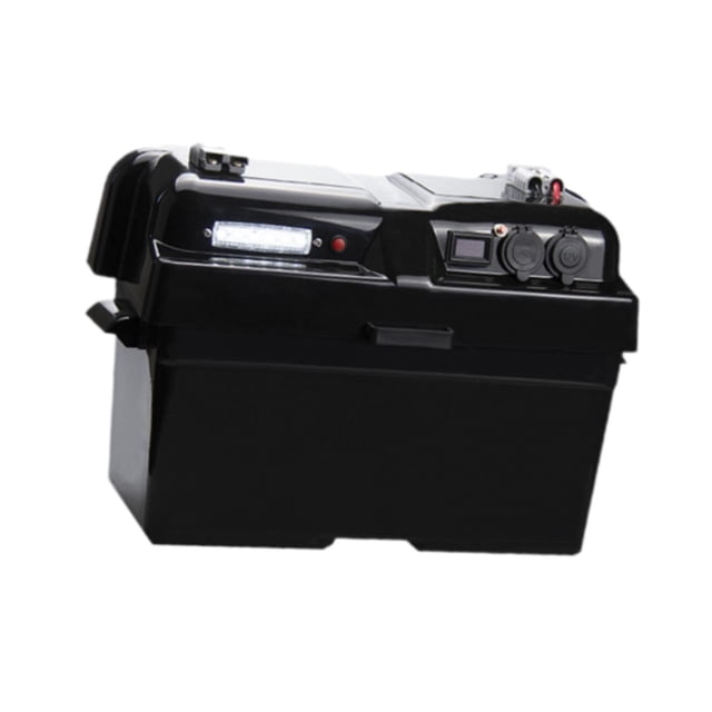 Caja de almacenamiento de batería, contenedor organizador inteligente impermeable para motocicletas, automóviles, exteriores, Suvs