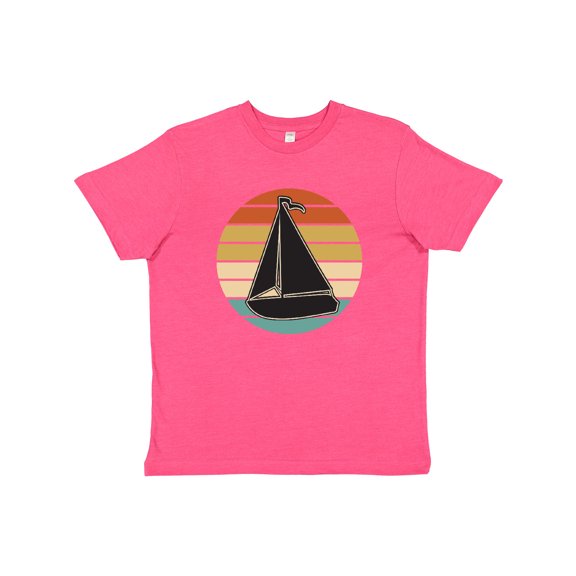 Inktastic Sailboat Vintage Nautical Sailing Youth T-Shirt