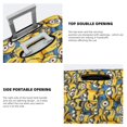 thumbnail image 5 of Cute Anime Cartoon Minions Travel Suitcase Protective Cover Trunk Case Washable Elastic Luggage Cover Fits Large Suitcase Protector Baggage With Concealed Zipper Gifts, 5 of 5