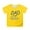 Yellow, variant on XUELUO Toddler Girls Tops & T-Shirts Summer Father's Day Letter Print Crew Neck Short Sleeve Loose Casual Fashion T-shirts Sportwear,Black,3-4 Years