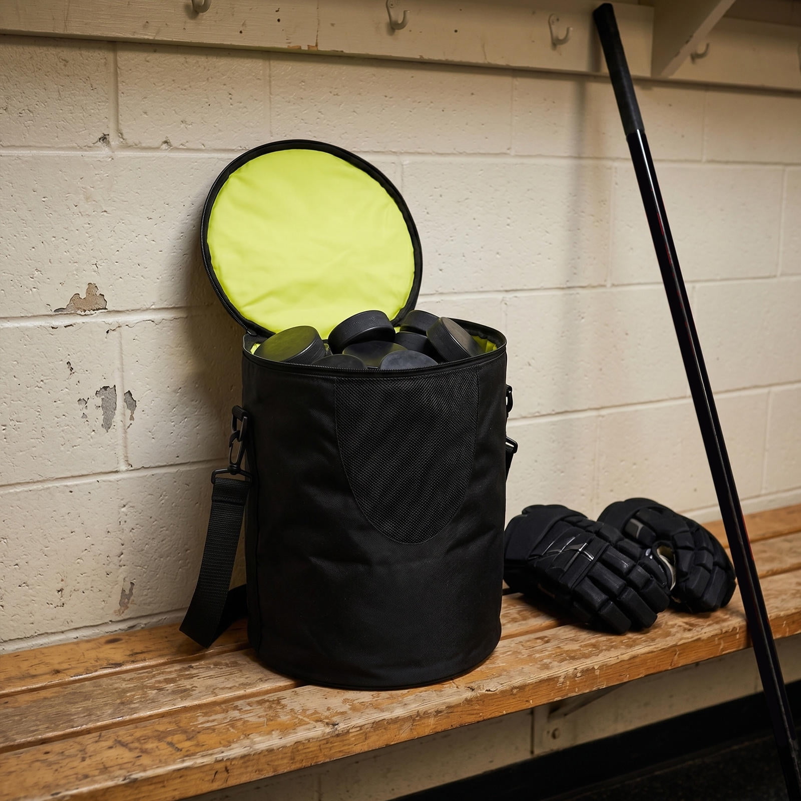 Phenofice Black Waterproof Ice Hockey Equipment Bag PVC Polyester Easy Portability